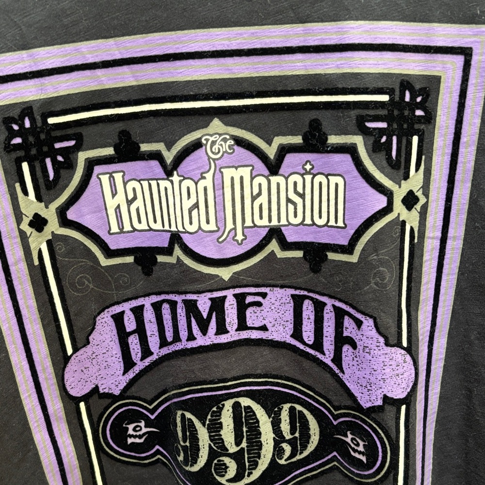 Disney Haunted Mansion Hitch Hiking Ghosts Tee Sz 1X - Picture 5 of 8
